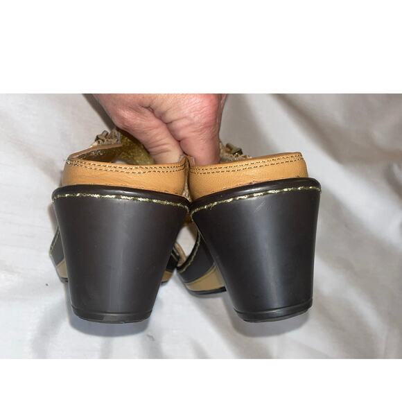 Alegria Lara Posh Gold Wedge Sandals - Size 38 - Very Little Wear‎ - Picture 6 of 12